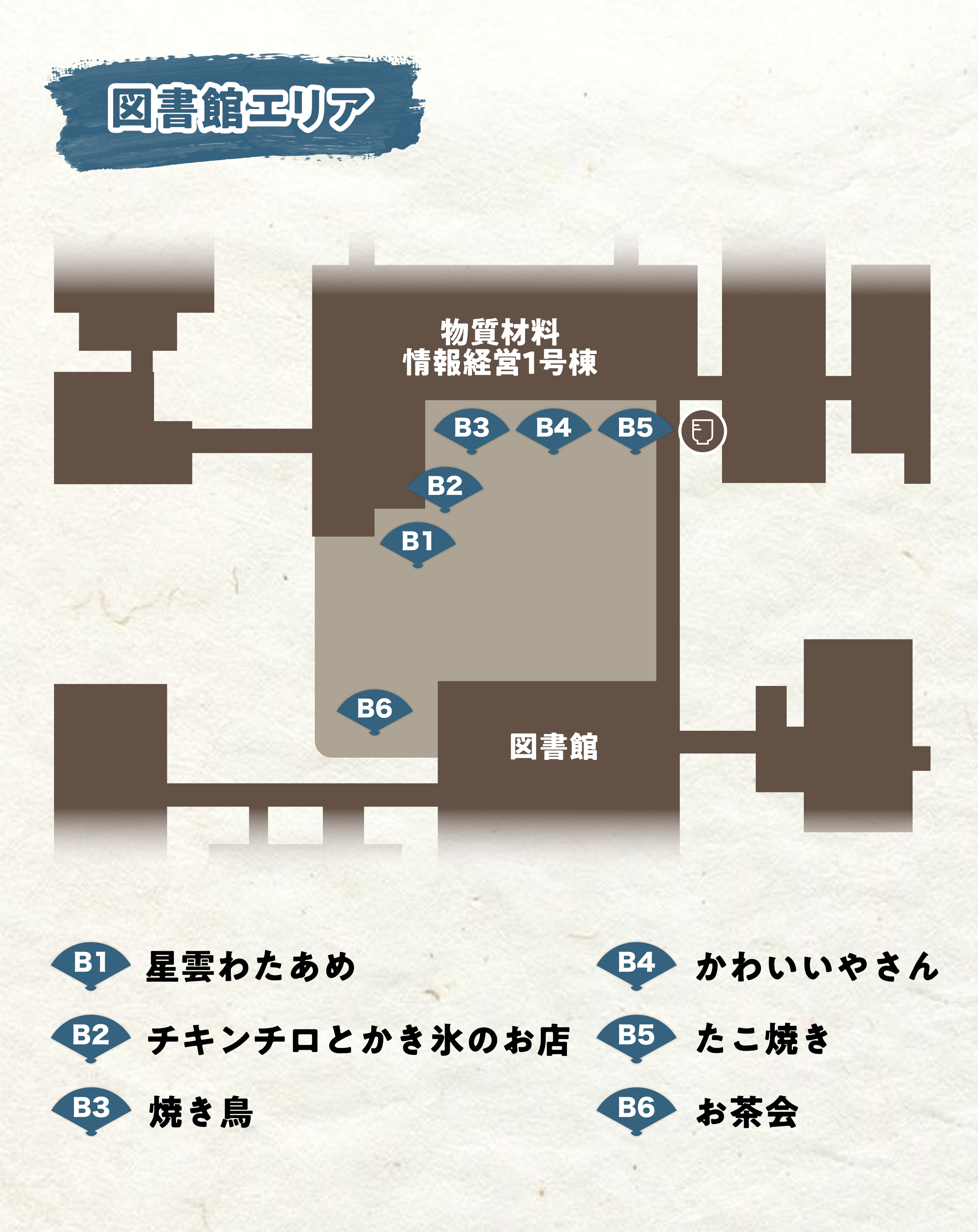図書館棟エリア
